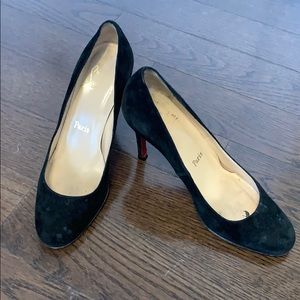 Christian Louboutin Suede Heel - 36